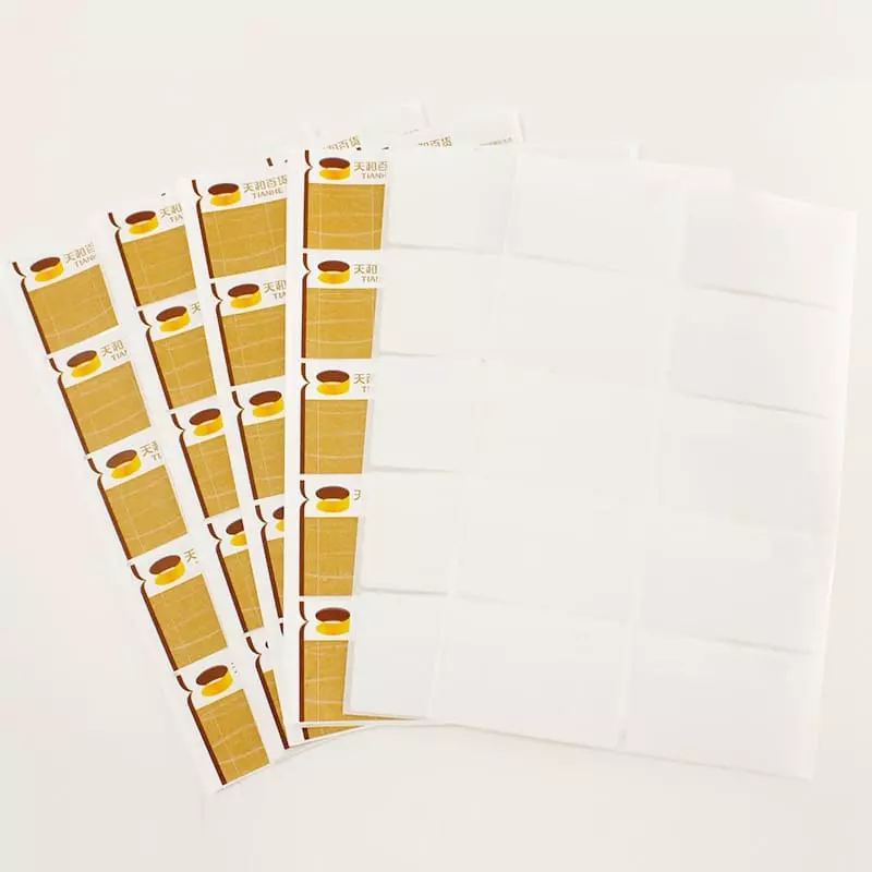 Papel de etiqueta adesiva