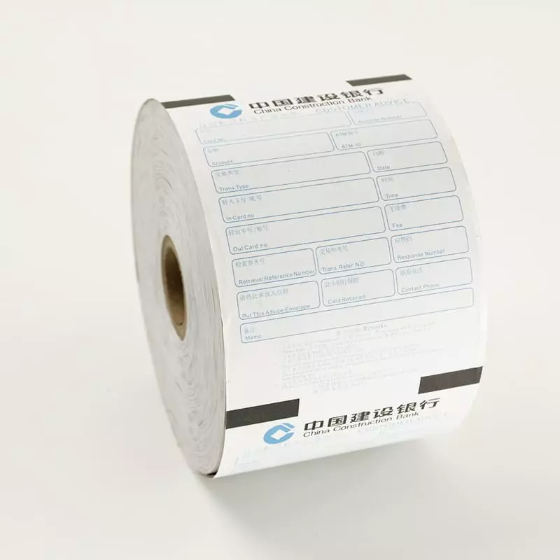 ATM thermal paper